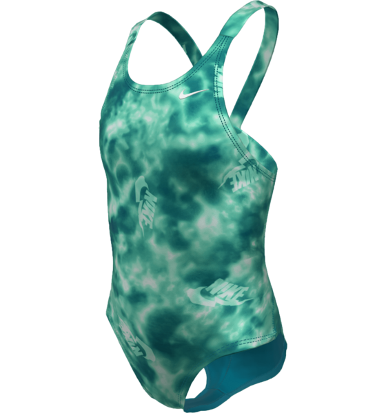 NIKE Girls Hydrastrong Multi Print Fastback One Piece på