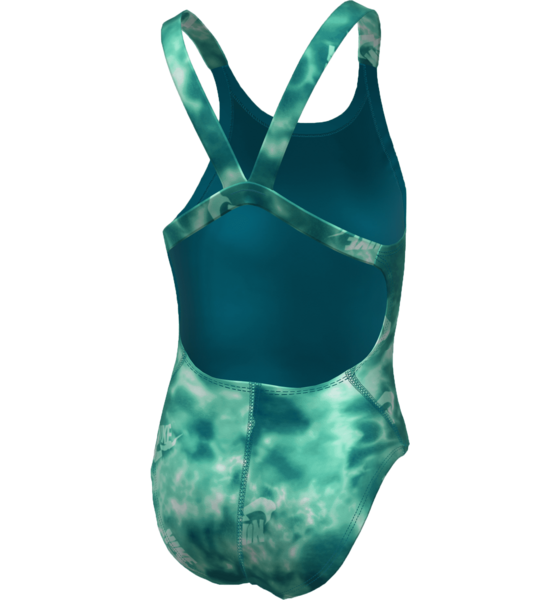 NIKE Girls Hydrastrong Multi Print Fastback One Piece på
