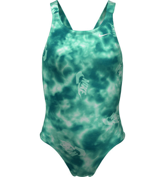 NIKE Girls Hydrastrong Multi Print Fastback One Piece på