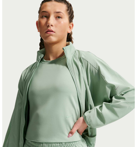 NIKE Girls' Water-repellent Uv Woven Jacket Mavn på