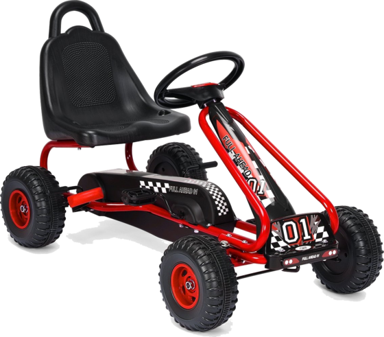 B2X Go-kart With Adjustable Seat And Handbrake, Pedal Car With A Load Capacity Of Up To 30 Kg, Pedal Go på