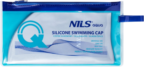 NORTHIX Gray Silicone Swimming Cap, Solid Color på