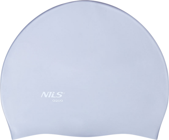 NORTHIX Gray Silicone Swimming Cap, Solid Color på