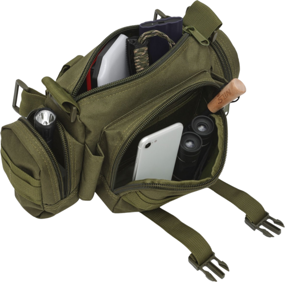 NORTHIX Green Xl Hip Bag – Large Capacity, Durable Material på