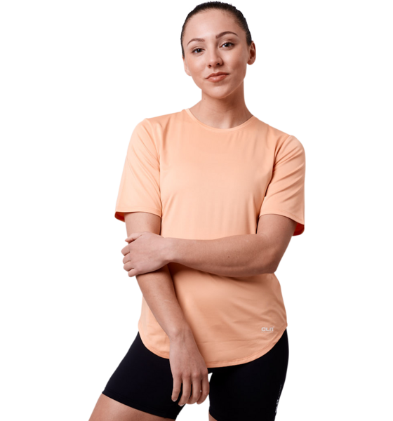 CLN ATHLETICS Gwen T-shirt Coral Peach på