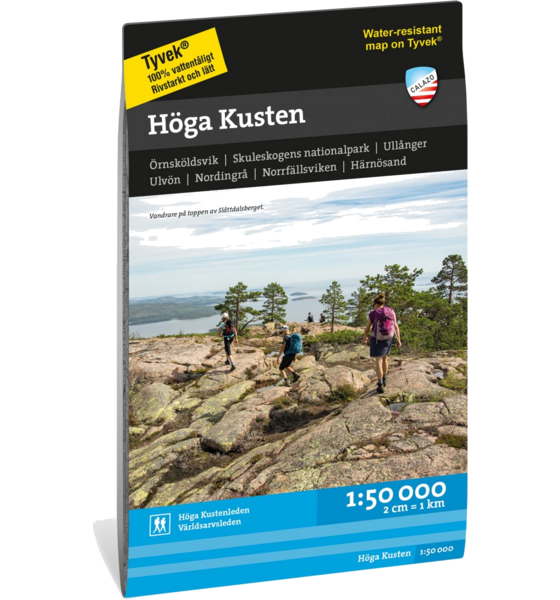 CALAZO Höga Kusten 1:50 000 på