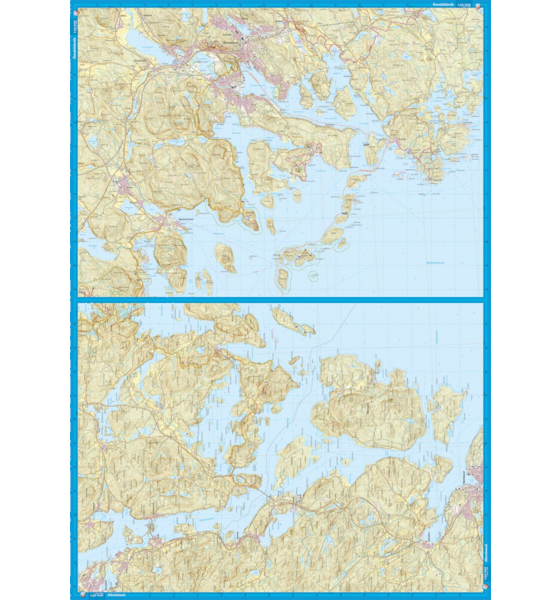 CALAZO Höga Kusten 1:50 000 på