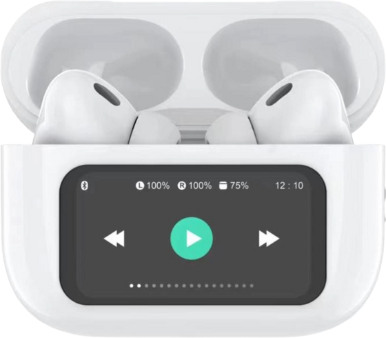 CELLY Hörlurar In-ear Tws Anc Enc Led Sound Led på