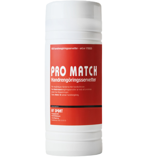 PRO MATCH Handrengöringsservetter på