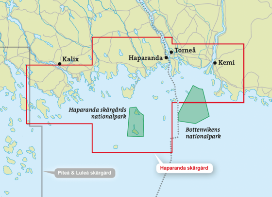 CALAZO Haparanda Skärgård 1:50.000 på