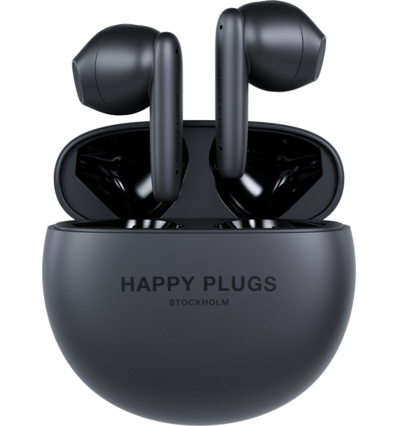 HAPPY PLUGS Happy Plugs Headphone Joy Lite In-ear True-wireless Black på