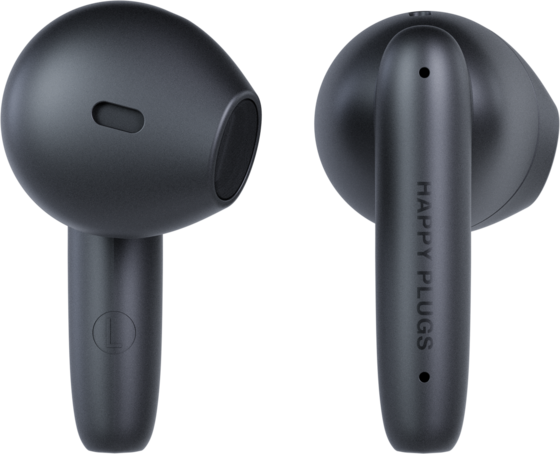 HAPPY PLUGS Happy Plugs Headphone Joy Lite In-ear True-wireless Black på