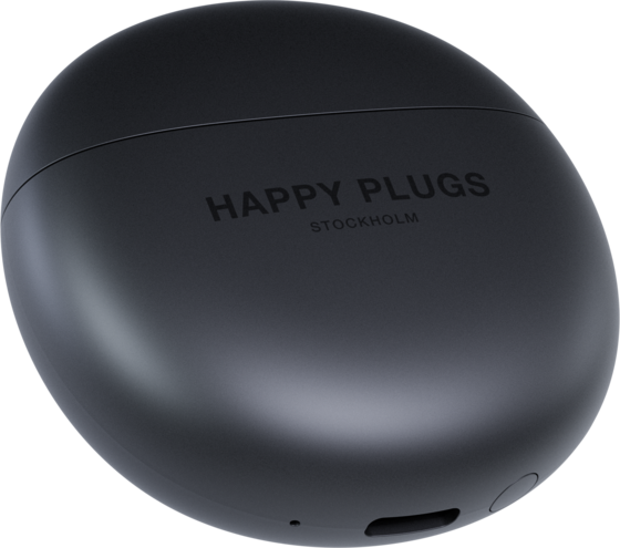 HAPPY PLUGS Happy Plugs Headphone Joy Lite In-ear True-wireless Black på