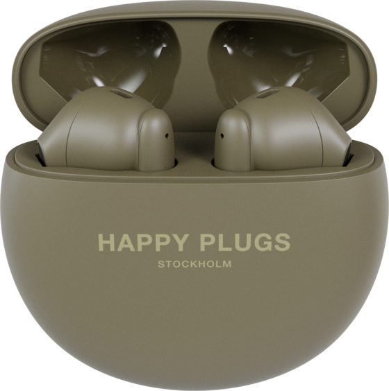 HAPPY PLUGS Happy Plugs Headphone Joy Lite In-ear True-wireless Green på