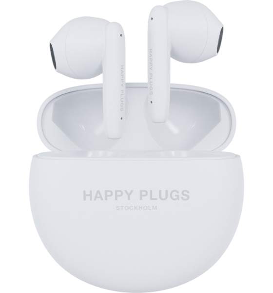HAPPY PLUGS Happy Plugs Headphone Joy Lite In-ear True-wireless White på