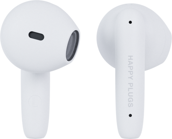 HAPPY PLUGS Happy Plugs Headphone Joy Lite In-ear True-wireless White på