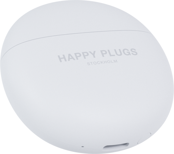HAPPY PLUGS Happy Plugs Headphone Joy Lite In-ear True-wireless White på