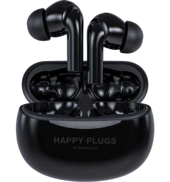 HAPPY PLUGS Happy Plugs Headphone Joy Pro In-ear Anc True-wireless Black på