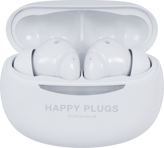 HAPPY PLUGS Happy Plugs Headphone Joy Pro In-ear Anc True-wireless White på