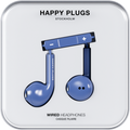 HAPPY PLUGS Happy Plugs Headphone Wired In-ear Usb-c Blue på