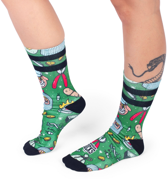 AMERICAN SOCKS Heist Havoc - Mid High på