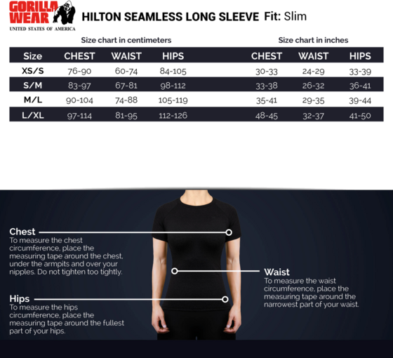 GORILLA WEAR Hilton Seamless Long Sleeve på
