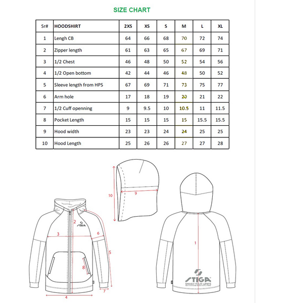 STIGA Hoodie Jacket Pro Blue på
