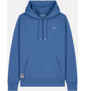HANG TEN Icon Feet Organic Cotton Hoodie - Mindful Blue på