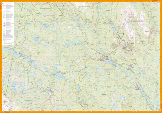 CALAZO Idre Lofsdalen 1:50.000 på