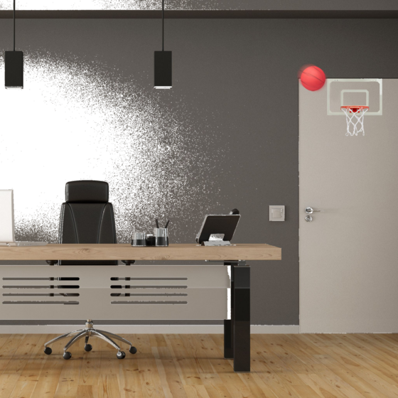 B2X Indoor Basketball Hoop på