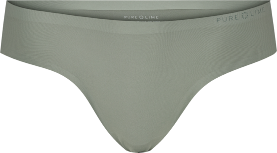 PURE LIME Invisible Microfiber Thong 2 Pack på