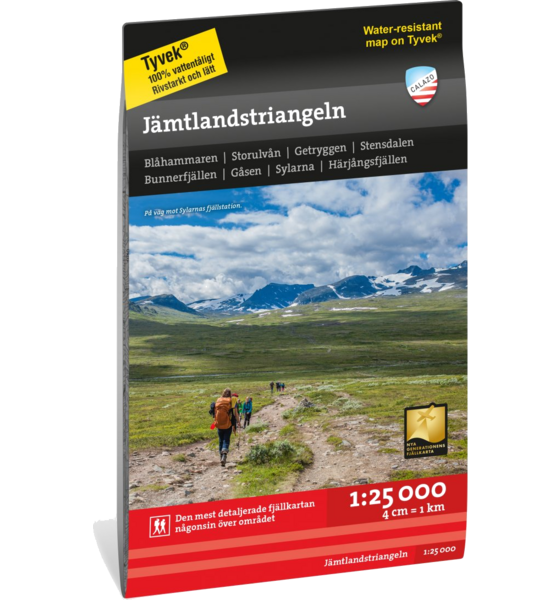 CALAZO Jämtlandstriangeln 1:25 000 på