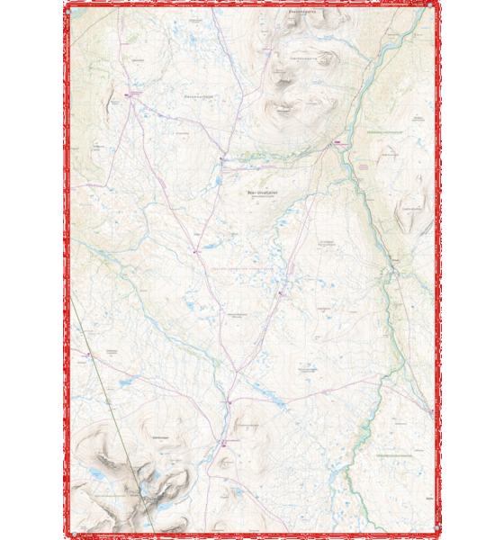 CALAZO Jämtlandstriangeln 1:25 000 på