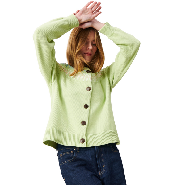 JUMPERFABRIKEN Joelle Cotton Cardigan på