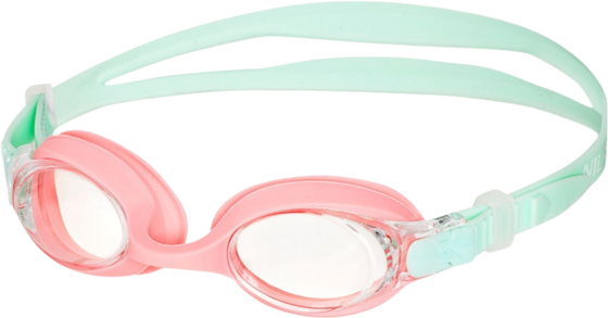 NORTHIX Junior Swimming Goggles, Mint/pink, Anti-fog Lens på