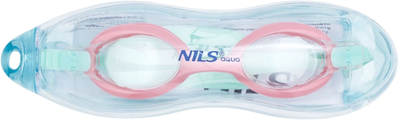 NORTHIX Junior Swimming Goggles, Mint/pink, Anti-fog Lens på
