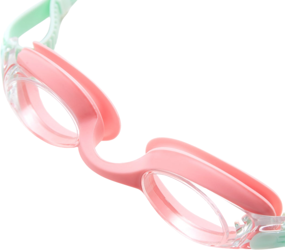 NORTHIX Junior Swimming Goggles, Mint/pink, Anti-fog Lens på