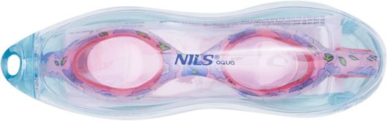 NORTHIX Junior Swimming Goggles, Pink Flowers Design på