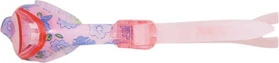 NORTHIX Junior Swimming Goggles, Pink Flowers Design på