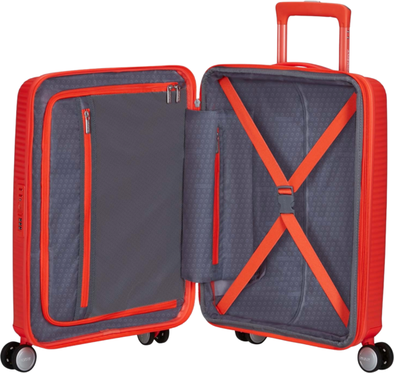 AMERICAN TOURISTER Kabinväska Soundbox 55 på