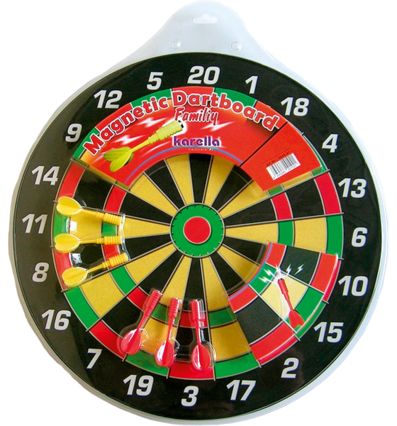 KARELLA Karella Dartboard Family Magnetic på