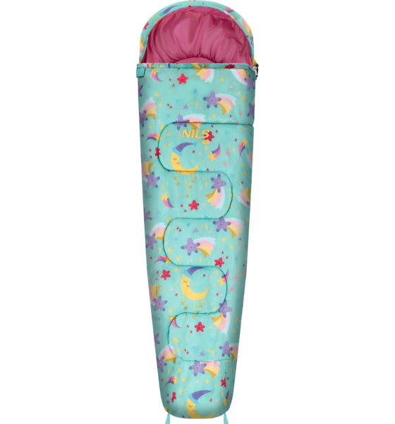 NORTHIX Kids Sleeping Bag With Backpack, Stars, 12c Comfort på