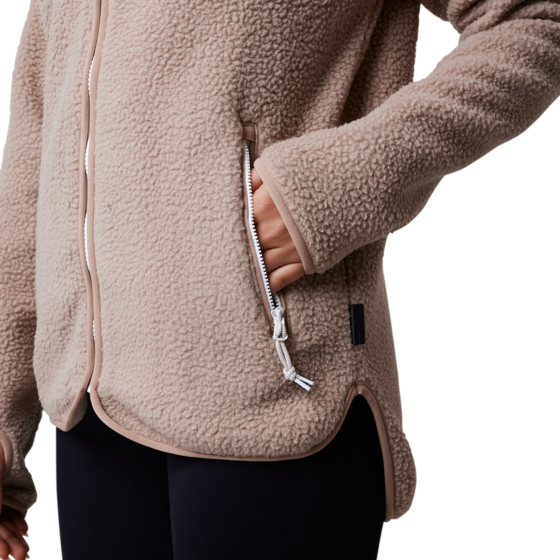 CLN ATHLETICS Line Fleece Jacket Beige på