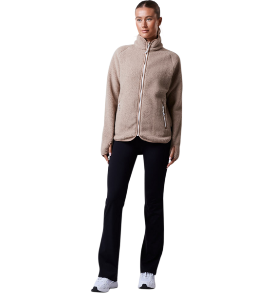 CLN ATHLETICS Line Fleece Jacket Beige på
