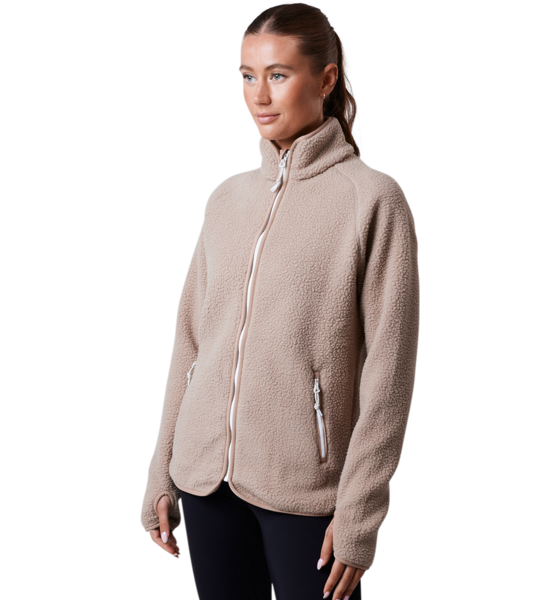 CLN ATHLETICS Line Fleece Jacket Beige på