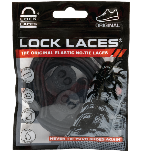 LOCK LACE Lock Lace Solid Black på