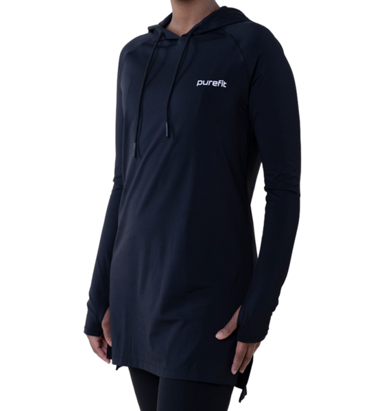 PUREFIT Long Line Hoodie på