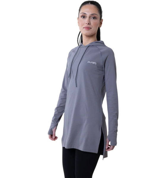 PUREFIT Long Line Hoodie på