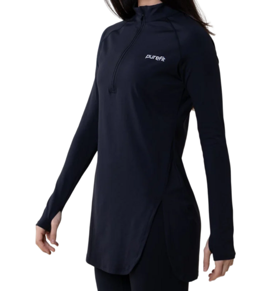 PUREFIT Long Sleeve Zip Top på