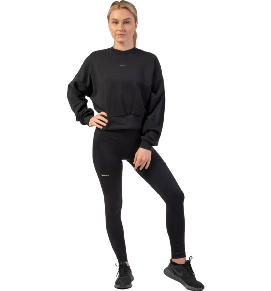 NEBBIA Loose Fit Sweatshirt "feeling Good" på